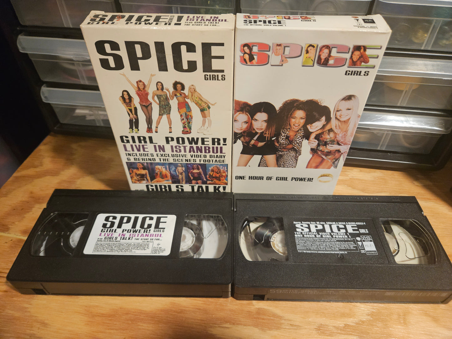 Spice Girls VHS Lot, Music Memorabilia, Concert, Nostalgia