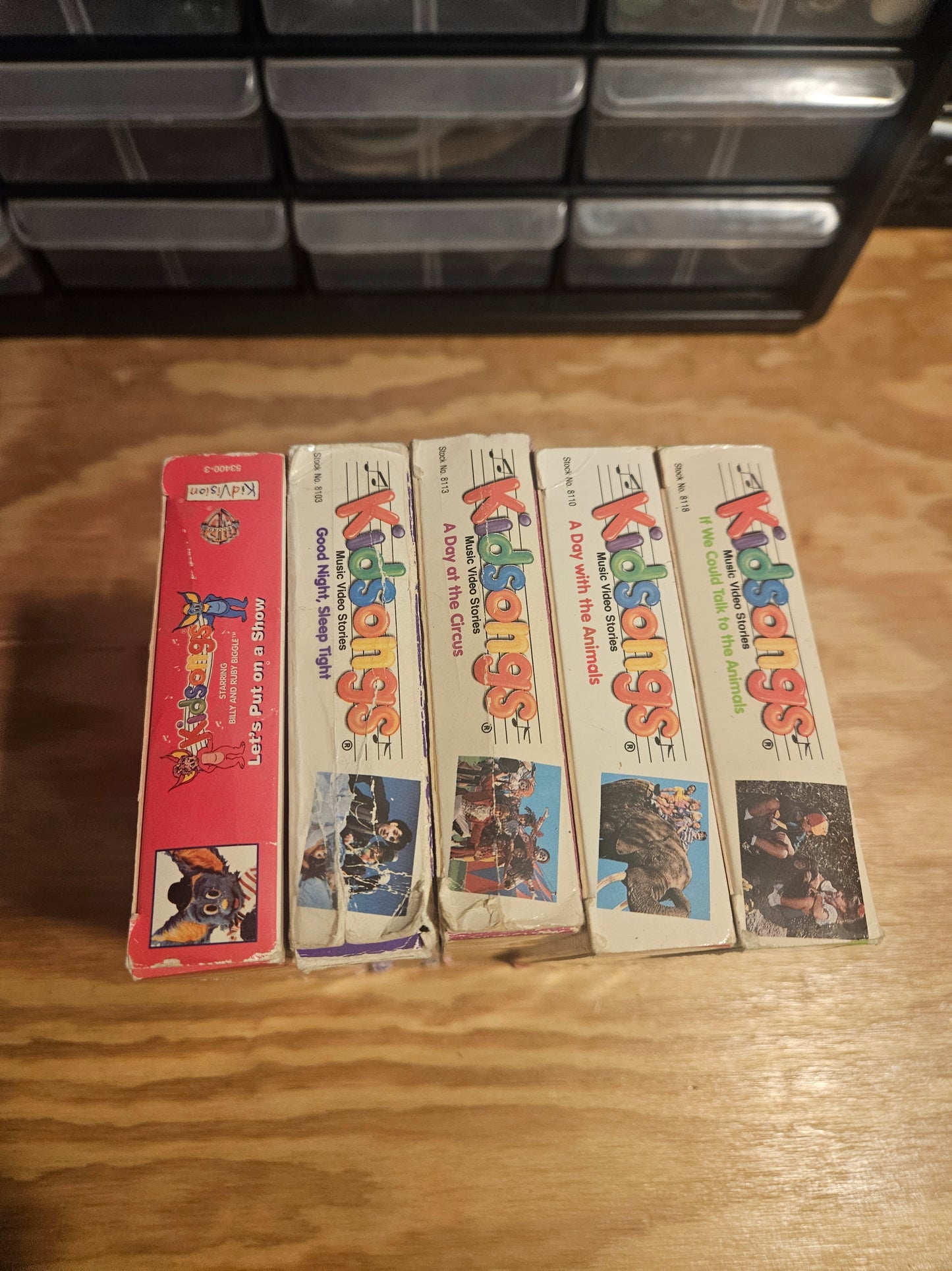 Kidsongs VHS Lot