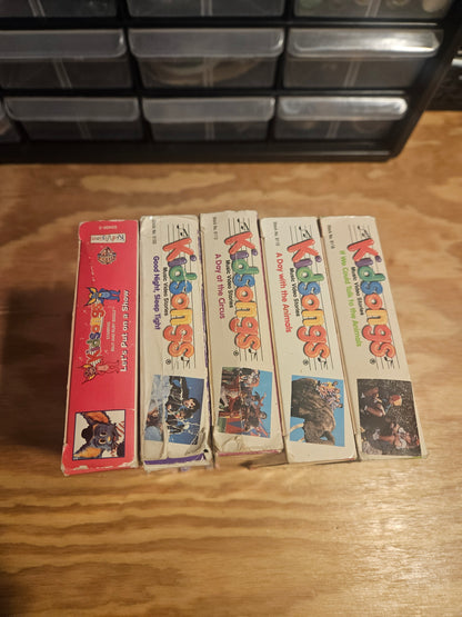 Kidsongs VHS Lot