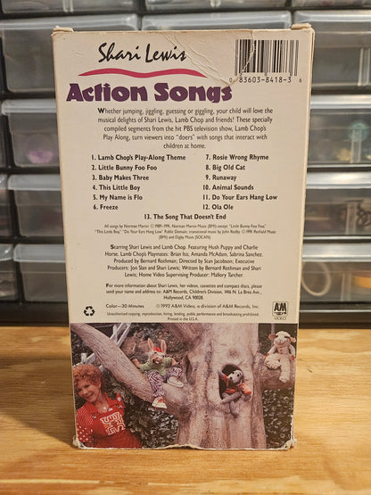 Lamb Chop's Play-Along! Action Songs, Shari Lewis, A&M Video