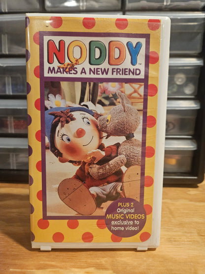 Noddy Makes A New Friend + 2 Other Stories VHS RARE