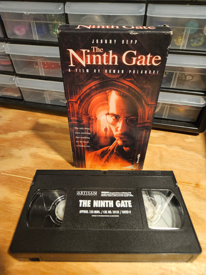 The Ninth Gate VHS, Thriller, Johnny Depp