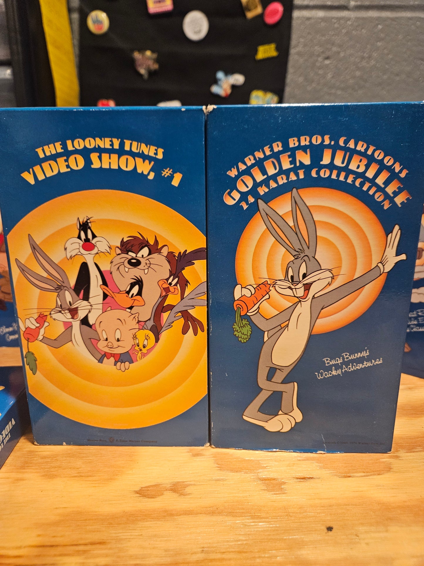 Looney Tunes - Warner Bros Golden Jubilee, Cartoon Cavalcade, The Looney Tunes Show VHS Lot