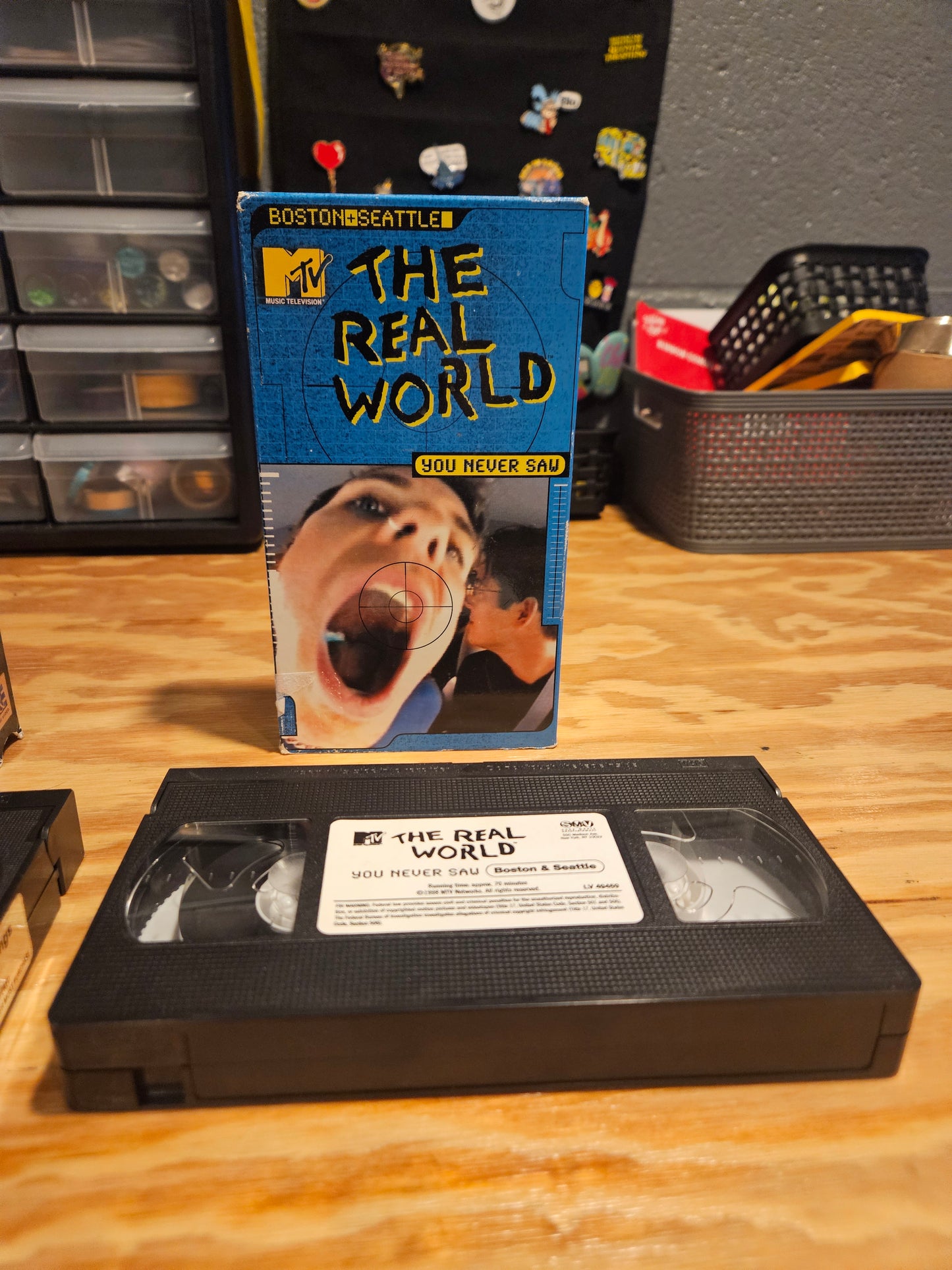Jerry Springer Too Hot For Tv, Howard Stern, MTV The Real World VHS, Reality TV