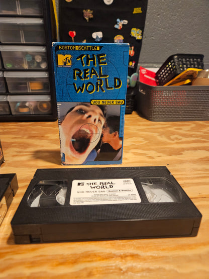 Jerry Springer Too Hot For Tv, Howard Stern, MTV The Real World VHS, Reality TV