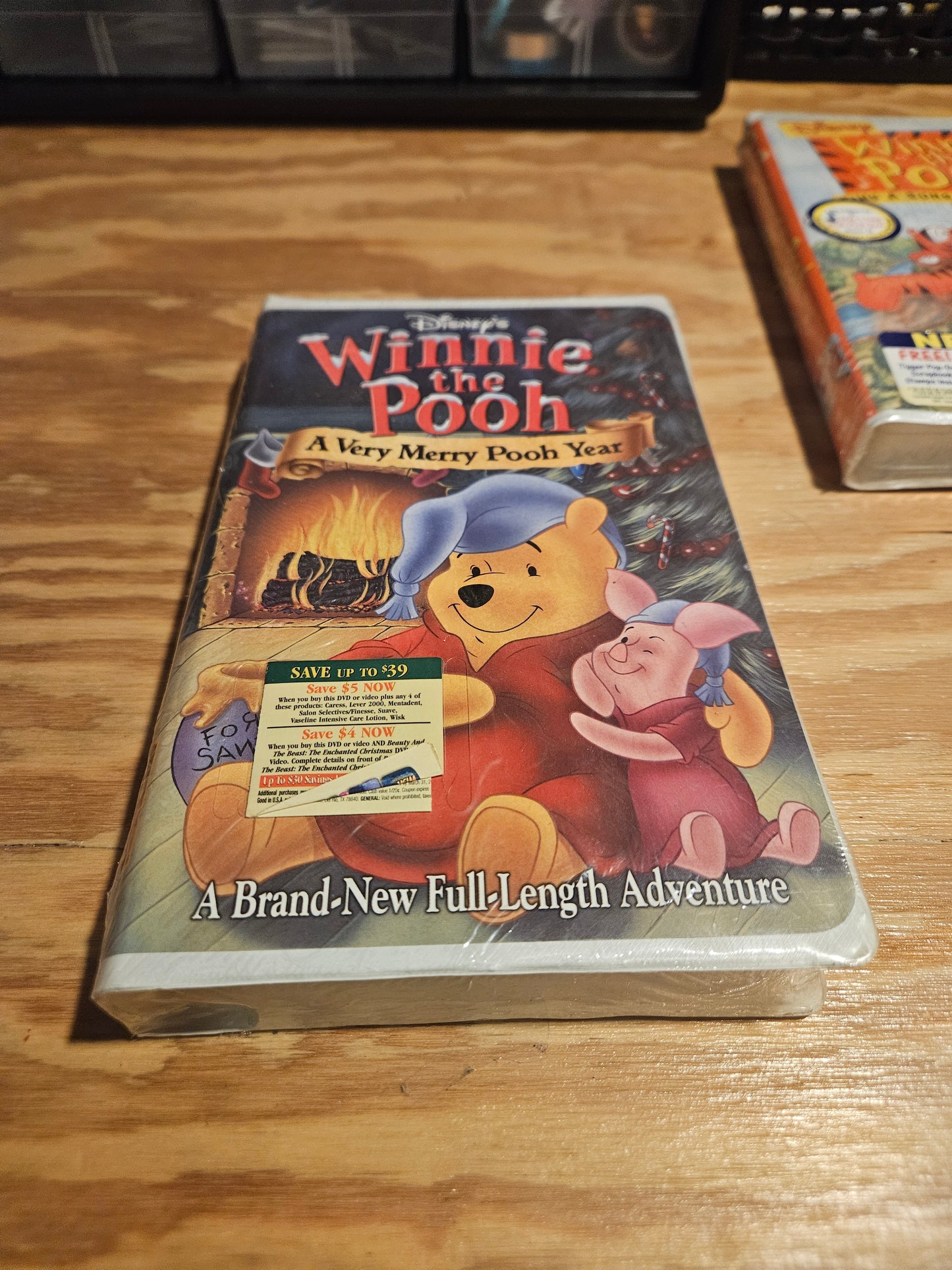 Winnie the Pooh VHS Set - Sing a Song with Tigger (NEW SEALED), A Very Merry Pooh Year (NEW SEALED), The Tigger Movie
