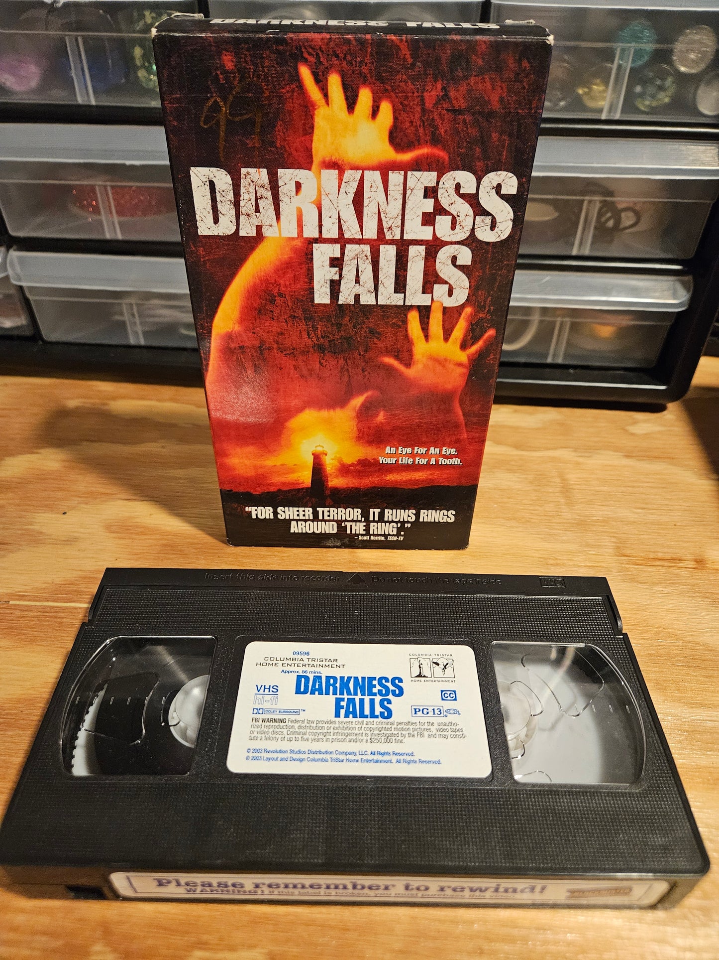 Darkness Falls VHS Horror