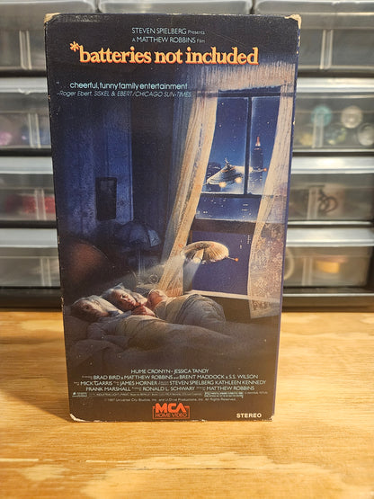 Batteries Not Included VHS, MCA, Spielberg