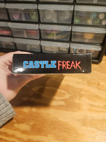 Castle Freak VHS, SCREENER/PROMO TAPE! Full Moon Entertainment. Rare Tape!