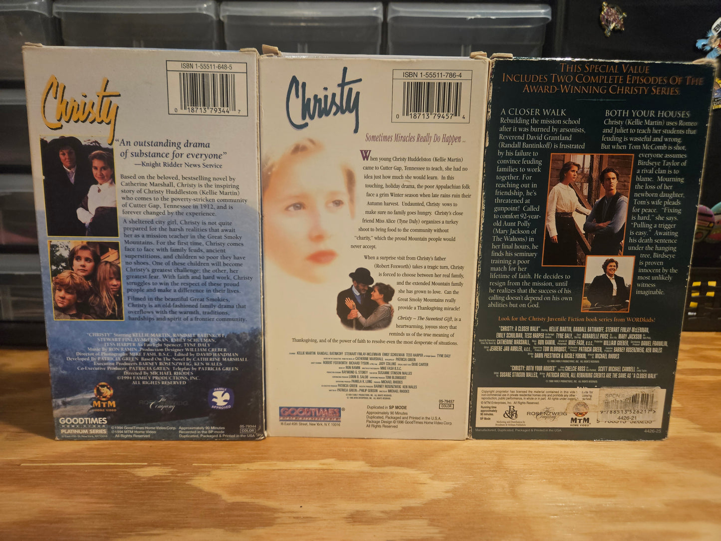 Christy VHS Set