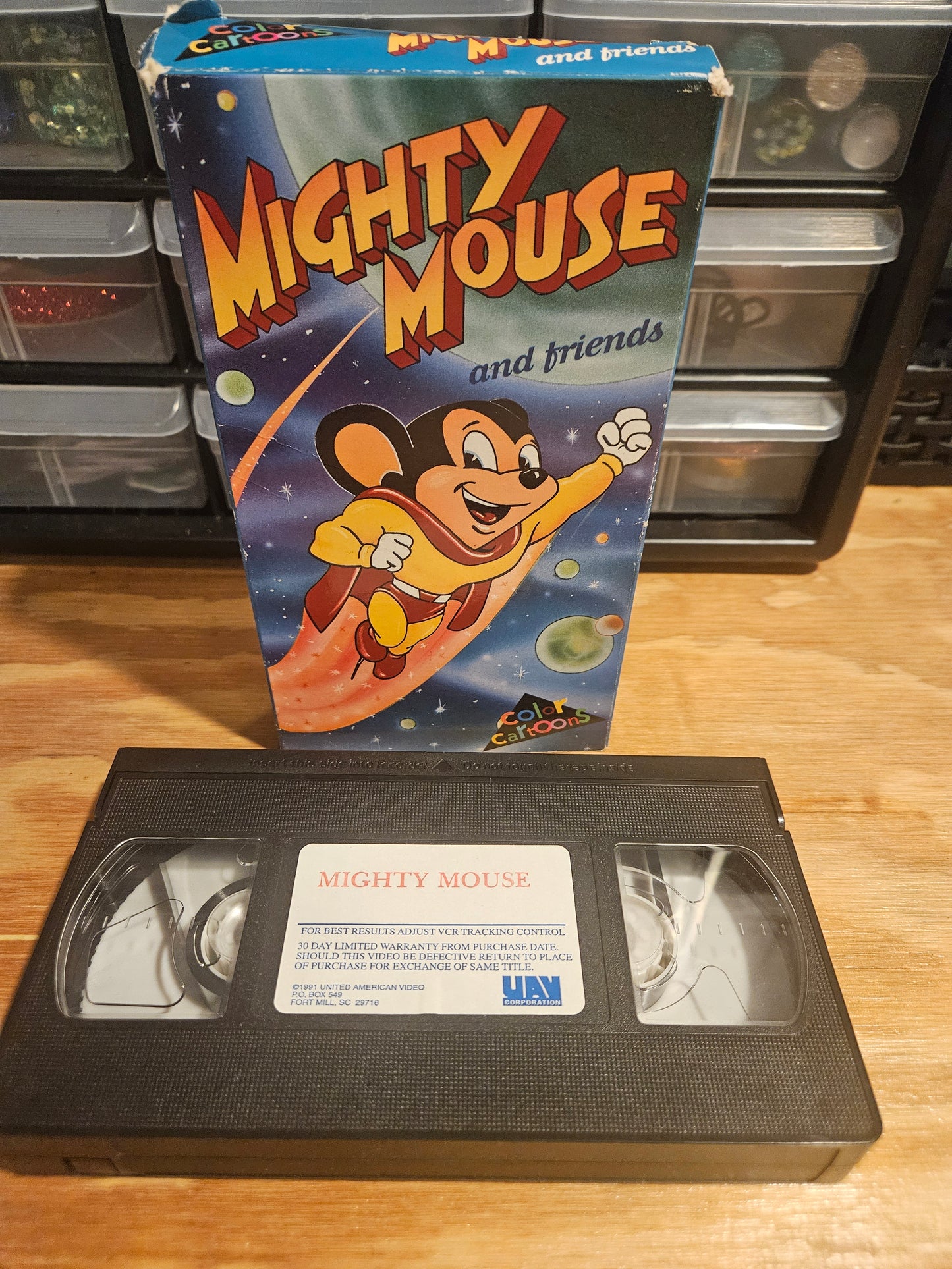 Mighty Mouse and Friends VHS Color Cartoons, Gemstone
