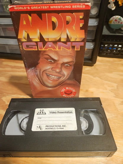 Andre The Giant The Missing Matches VHS, Wrestling