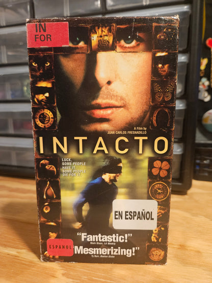 Intacto VHS, Thriller, SPANISH / En Español
