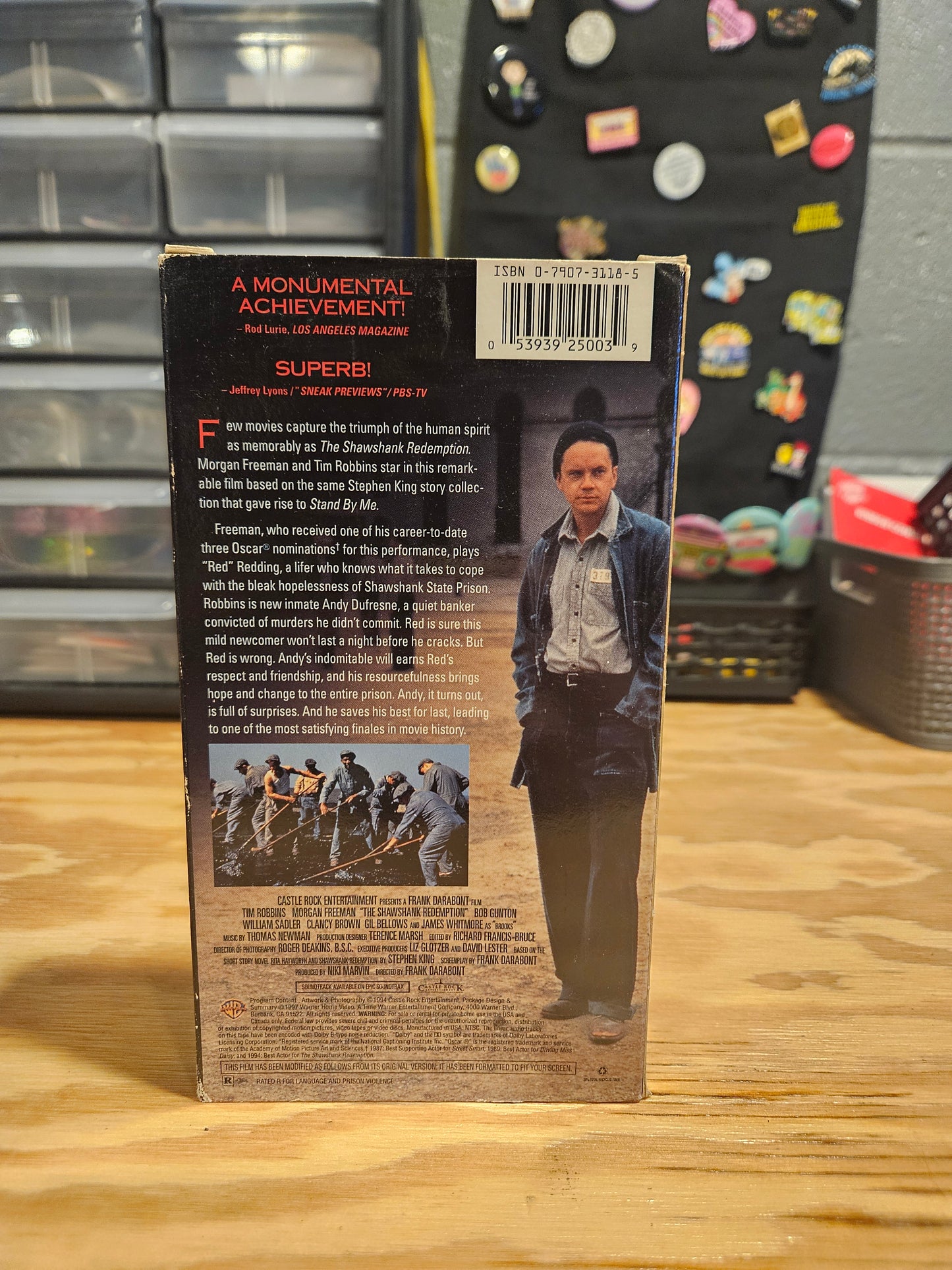 The Shawshank Redemption VHS Stephen King
