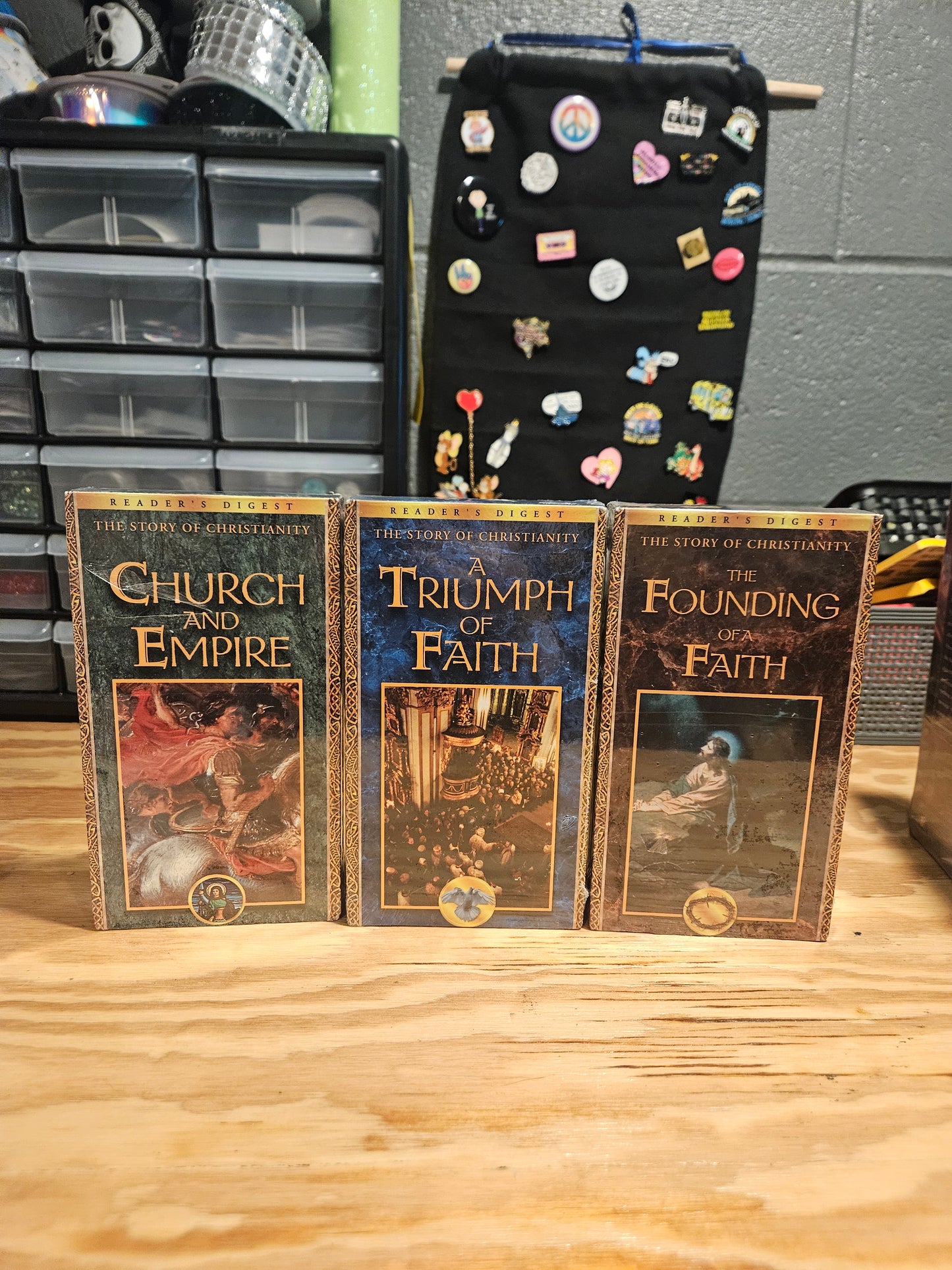 Spiritual/Religious VHS Lot, 12 Tapes, Jesus, The Bible