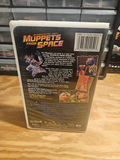 Muppets From Space VHS, Jim Henson. Previous Rental Video!