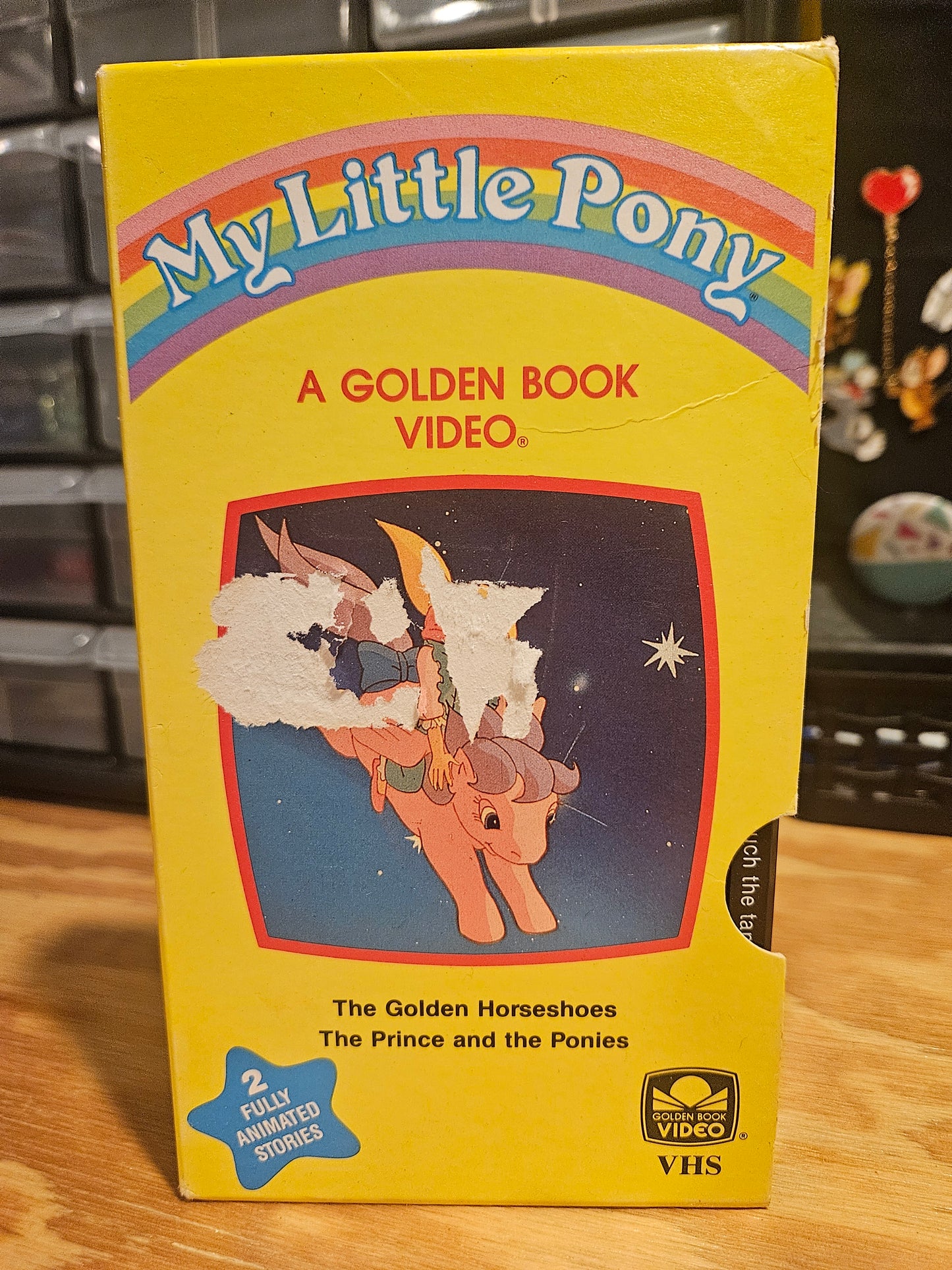 My Little Pony VHS, A Golden Book Video, 1987