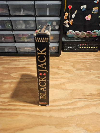 Caesars Palace Guide to BlackJack VHS By Wil Shriner