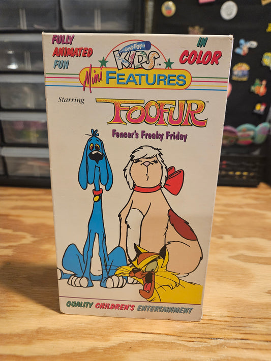 Foofur - Fencer's Freaky Friday, Kids Mini Features VHS