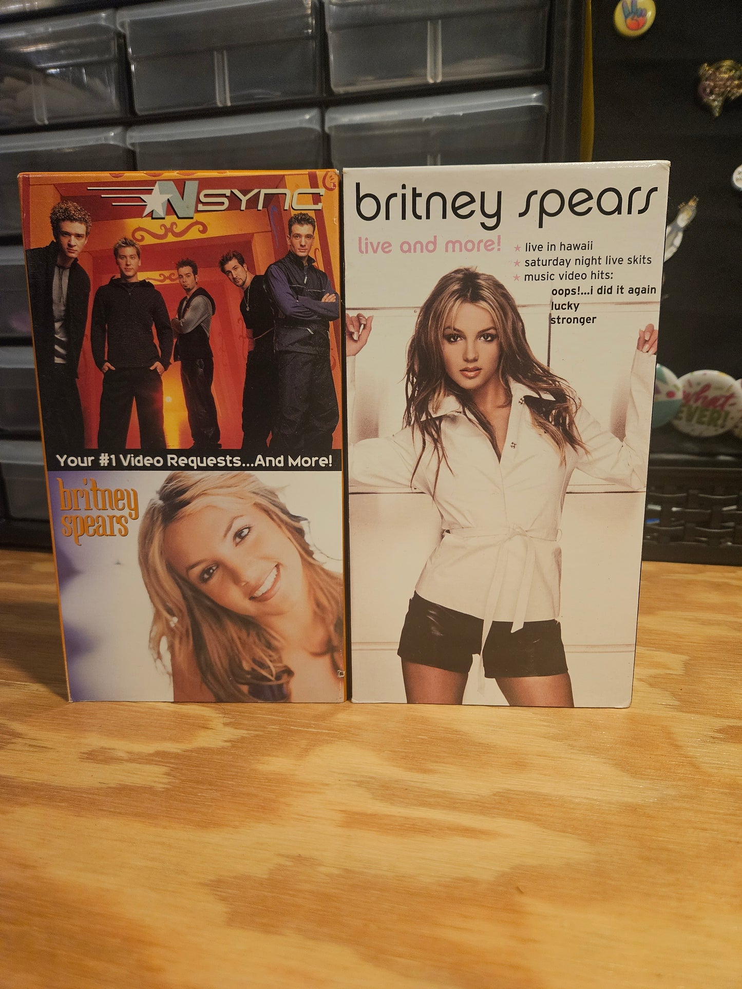 Britney Spears & Nsync VHS, Music Memorabilia