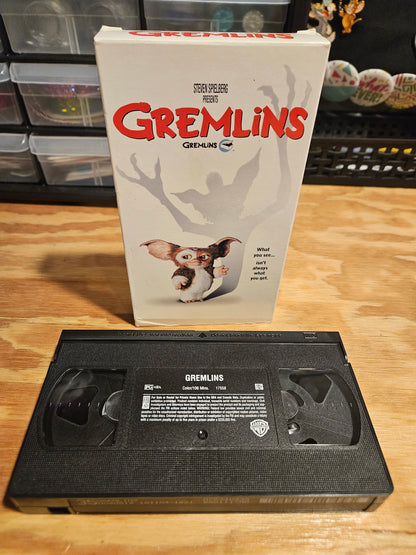 Gremlins VHS, Christmas/Horror Cult Classic, Warner Brothers