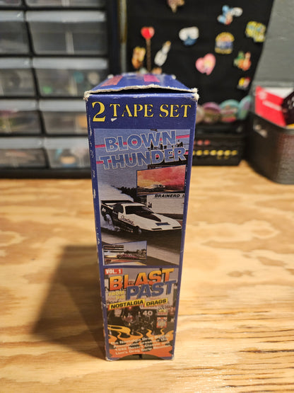 Blown Thunder and Blast from the Past Vol 1 VHS 2 Tape Set Drag Racing