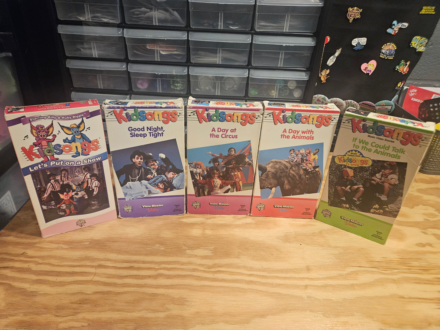 Kidsongs VHS Lot