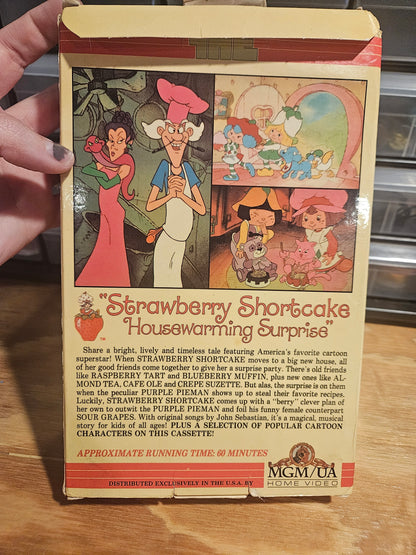 Strawberry Shortcake Housewarming Surprise Betamax (NOT VHS)