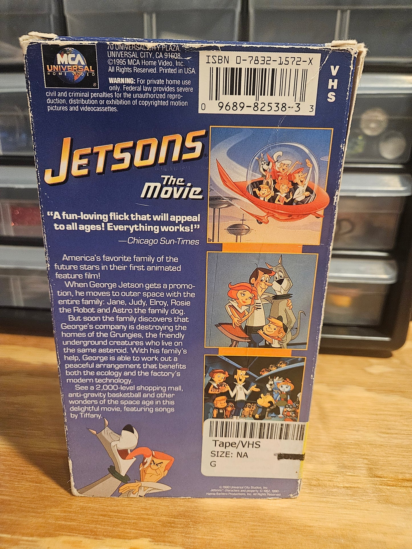 Jetsons The Movie VHS, MCA Universal