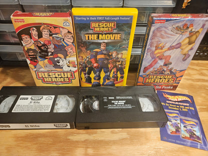 Rescue Heroes VHS Lot