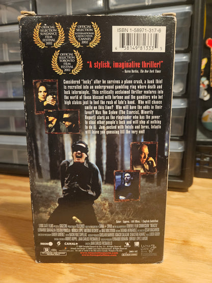 Intacto VHS, Thriller, SPANISH / En Español