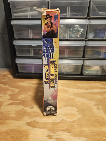 Crocodile Dundee & Crocodile Dundee in Los Angeles VHS Set Paul Hogan, Paramount