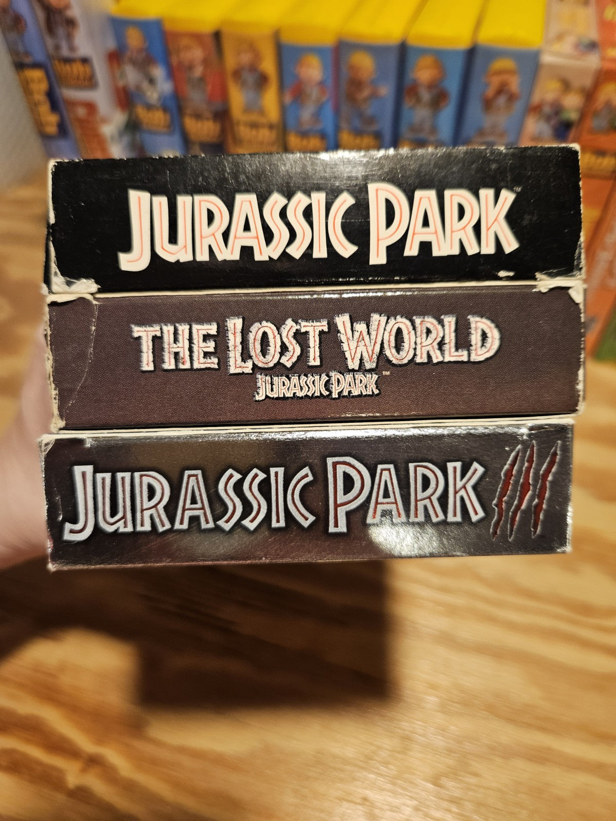 Jurassic Park VHS Set, MCA Universal, Spielberg, Action, Dinosaur, Neill, Dern