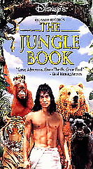 Jungle Book VHS Set Disney Black Diamond Edition & Live Action Movie Clamshell